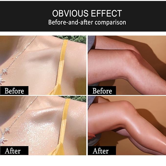 Shimmer Body Luminizer 5 Color Waterproof Smooth Face 80 ML