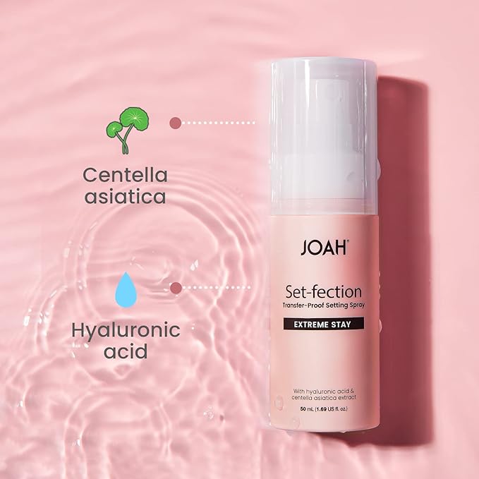 JOAH Set-Fection Transfer Proof Extreme Stay Setting Spray, (1.69 fl.oz..) 50 ml