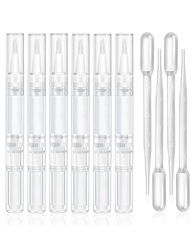6 Pcs 3ml Empty Cuticle