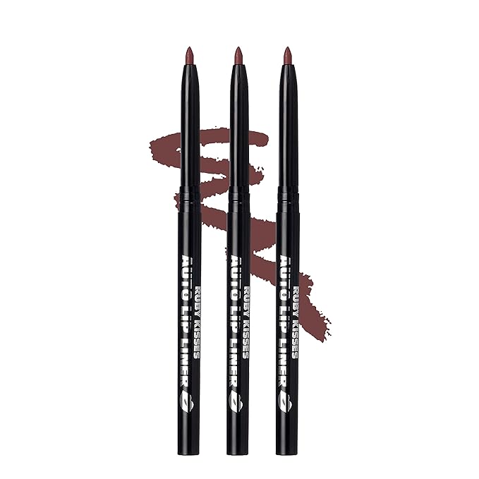Ruby Kisses Auto Lip Liner Pencil, Long Lasting Lip