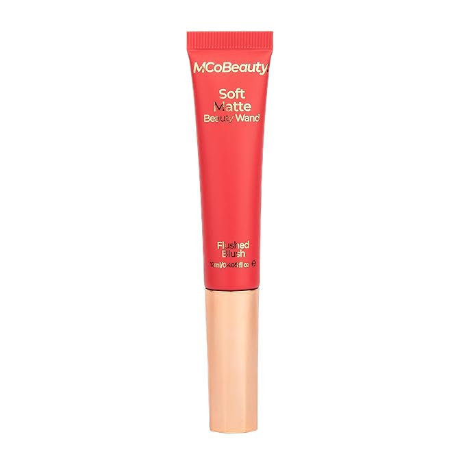 MCoBeauty Soft Matte Beauty Wand, Flushed Blush, Velvety