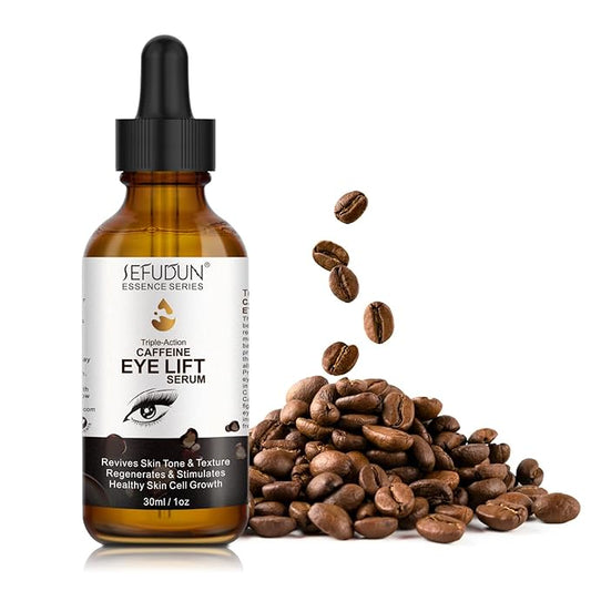 Caffeine eye serum, eye serum