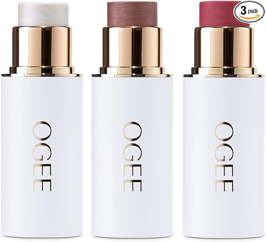 Ogee Face Stick Crystal Collection Trio - Contour Highlighter Stick
