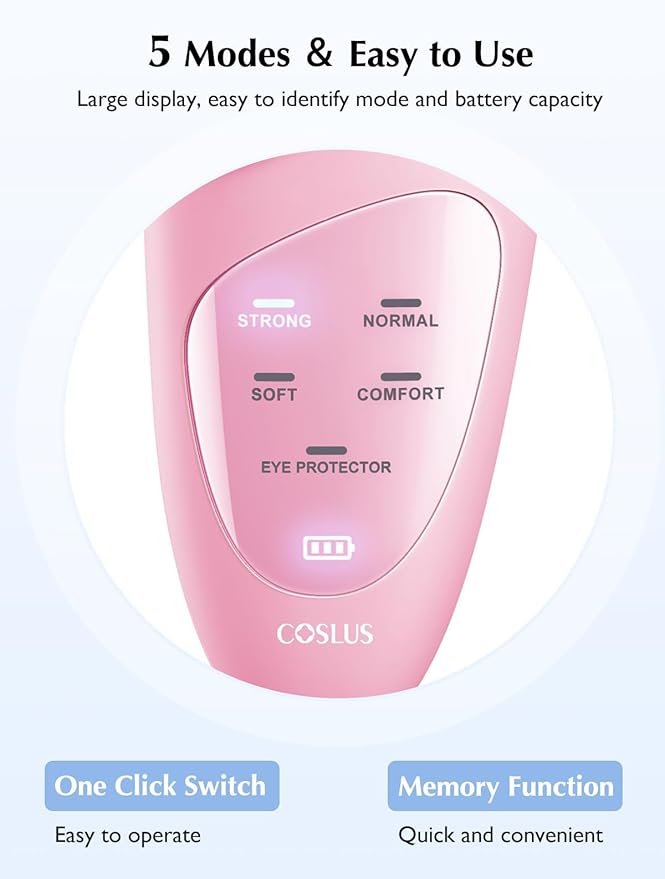 COSLUS Facial Cleansing Brush Silicone Face Scrubber: Waterproof Rechargeable Face Wash Brush, 4 Cleansing Modes, Electric Face Exfoliator for Men Women Cleaning, Exfoliating, Massaging