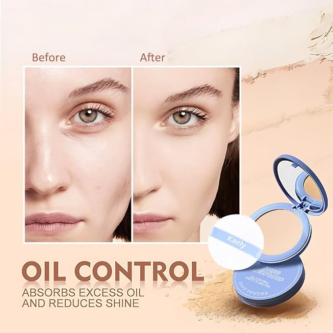 evpct Kaely Oil Control Pressed Face Powder, Get