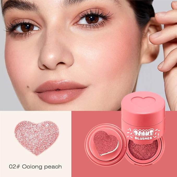 Stamp Liquid Blush Stamp Blush with Heart Shaped Women (2)