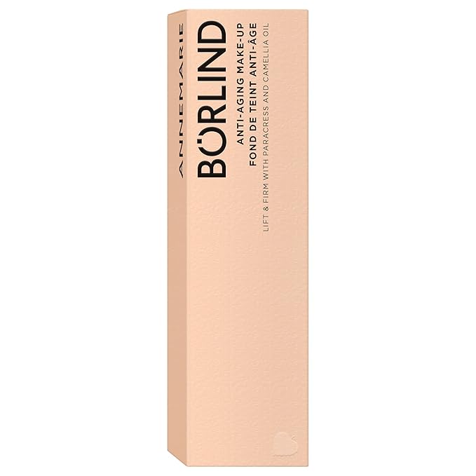 ANNEMARIE BÖRLIND - ANTI-AGING MAKE UP - bronze - smoothing, lifting & refining foundation, with natural ingredients, high coverage, 1.01 Fl. Oz.