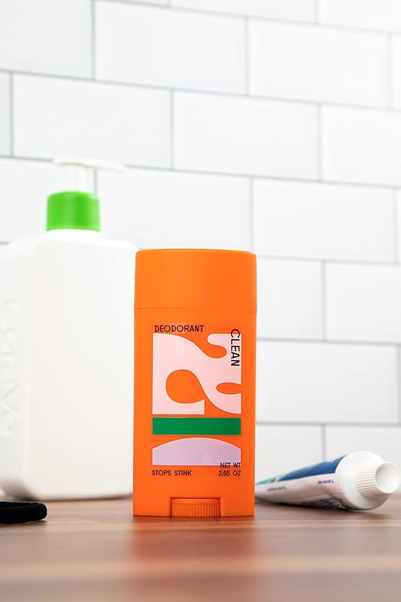 Miles Kids Deodorant for Boys and Girls - Aluminum Free Deodorant for Kids and Teens, Natural, Hypoallergenic, Made in USA - Clean Scent - 2-Pack