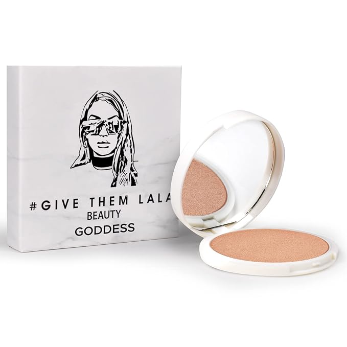 Pressed Highlighter By Give Them Lala- Highly Pigmented USA (Goddess)