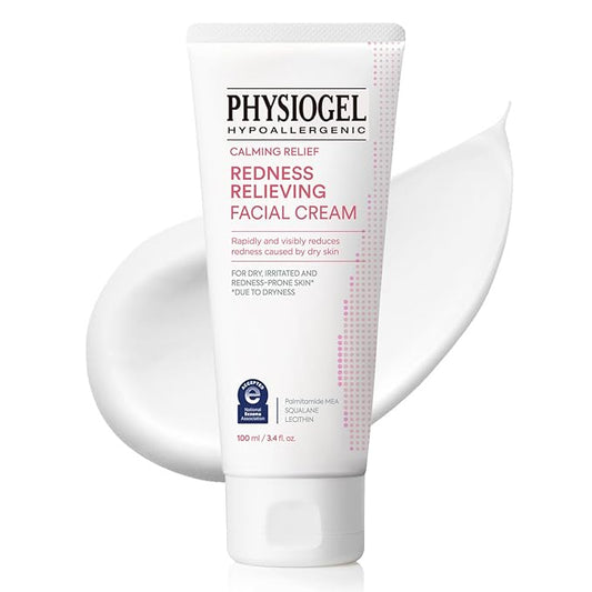 Physiogel Moisturizer Cream, Reduces Redness in just 3 days, Hydration for Dry & Sensitive Skin, Korean skin care, Fragrance-Free, Non-Comedogenic, Dermatologist-Tested, Ceramide Night Cream.