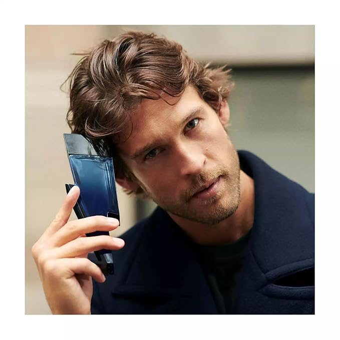 Carolina Herrera Bad Boy Cobalt Eau de Parfum Spray for Men, 3.4 Ounce