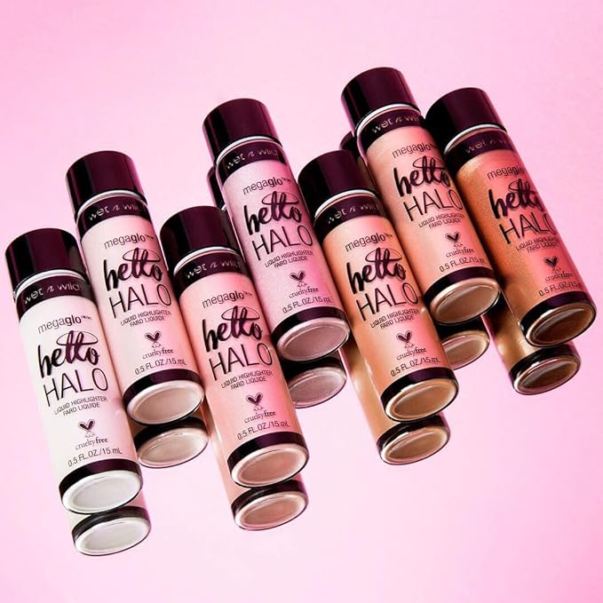 wet n wild MegaGlo Hello Halo Liquid Highlighter Halo, Goodbye