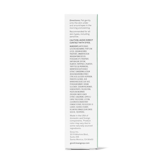 Good.clean.goop beauty the wide-awake eye