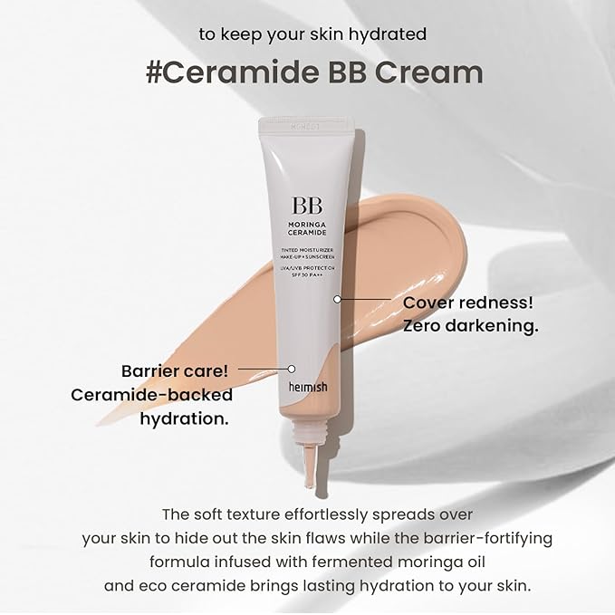 Moringa Ceramide BB Cream SPF 30 PA++ | 25 Medium | 1.87 fl oz / 53g