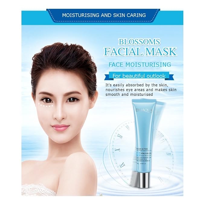 BIOAQUA New Active Abundant Water HYALO-OLIGO Dual Recovery Nourishing Natural Extract Cream 20g