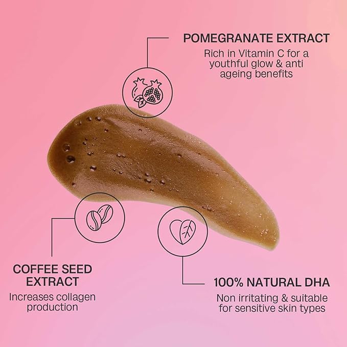 Bali Body Self-Tanning Mousse - Dark | Natural Bronzed Shade, Streak-Free Green Based Tinted Self-Tanner for All Skin Types | Vegan, Cruelty Free, Australian Made (200 ml/6.7 fl oz)