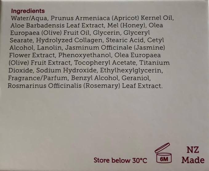 Manuka Lane Luxury Moisturizing Day Cream The Ultimate Skin Moisturizer with real New Zealand Manuka Honey, Hydrolyzed Collagen, and skin-enriching Lanolin
