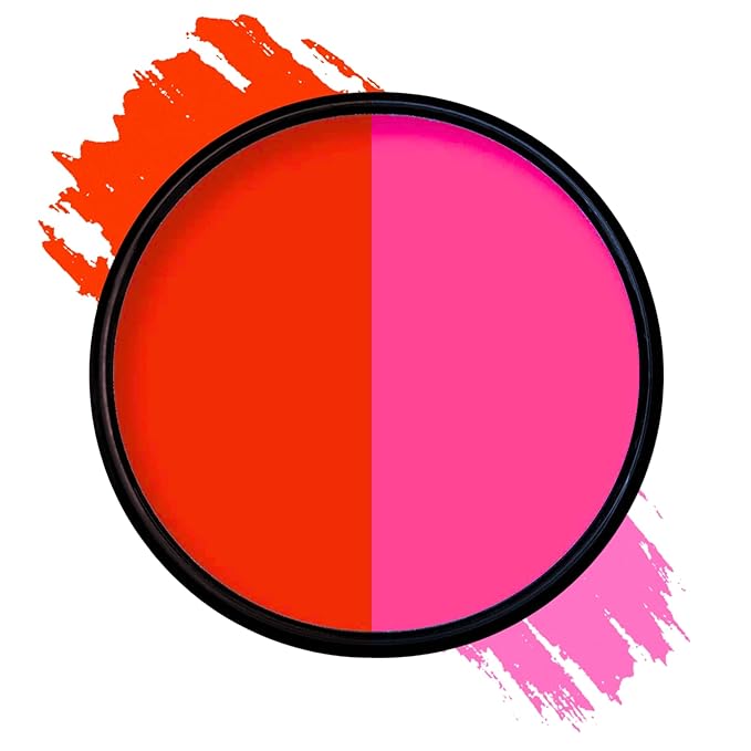 Mehron Paradise FX UV Neon Glow – Neon UV Super Nova 1.4 oz | Water Activated Black Light UV Paint for Raves, Costumes, SFX, Halloween, Stage, Theater & Cosplay