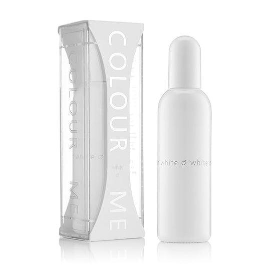 Milton-Lloyd Colour Me White - Cologne for Men - Aromatic Fougere Fragrances - Mens Cologne - Long Lasting Perfume for Men - Eau de Parfum - 1.7 oz