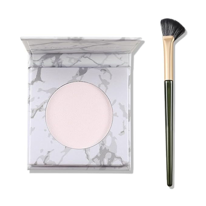White Face Highlighter Makeup Palette, Matte Highlighters Makeup