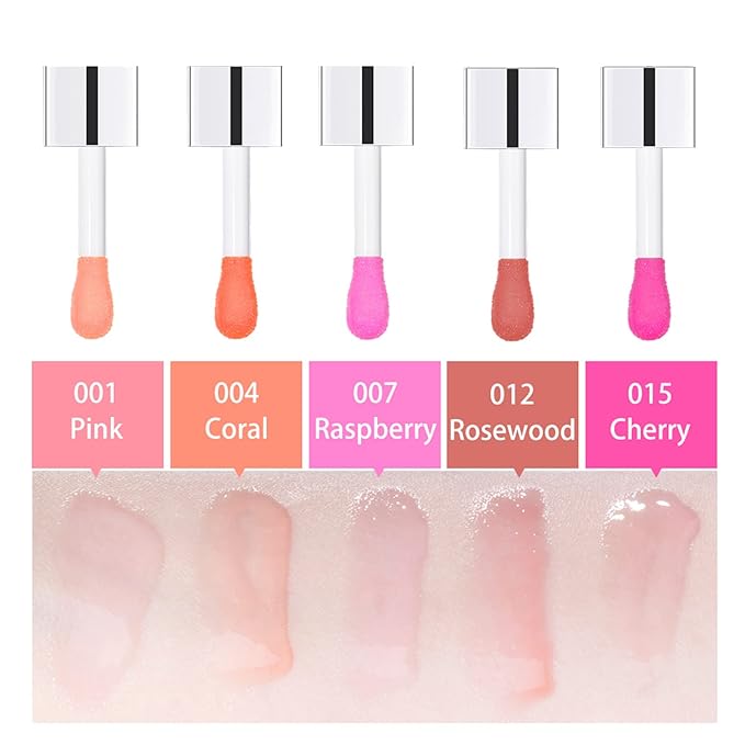 6ml Hydrating Lip Glow Oil, Transparent Plumping Lip 6ml