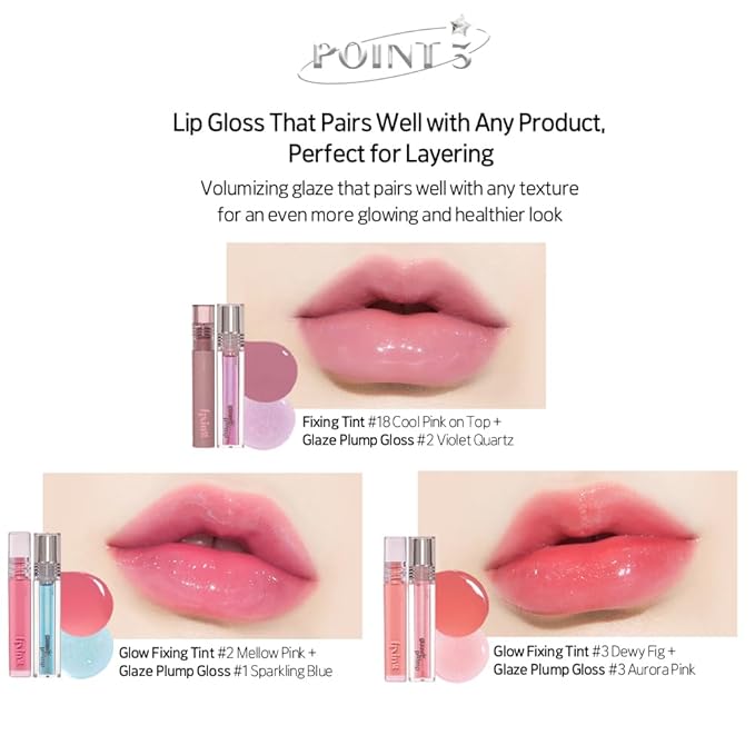 ETUDE Glaze Plumper - Violet Quartz, Korean Lip