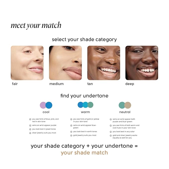 the TINGE tint (deep neutral)