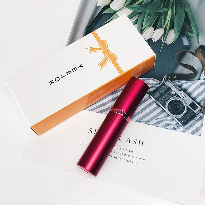 YEEJOK Travel Essentials for Women & Men - Refillable Perfume Bottles, Atomizer Spray Container, Mini Portable 5ml Bottle for Flying, Purse & Travel