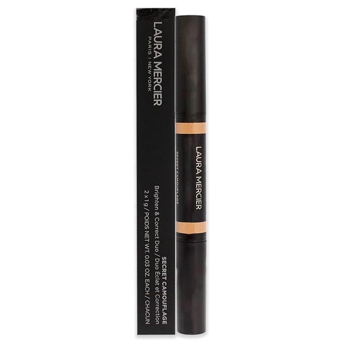 Laura Mercier Secret Camouflage Concealer Duo Stick - 2W Light with Warm Undertones Women 2 x 0.3 oz
