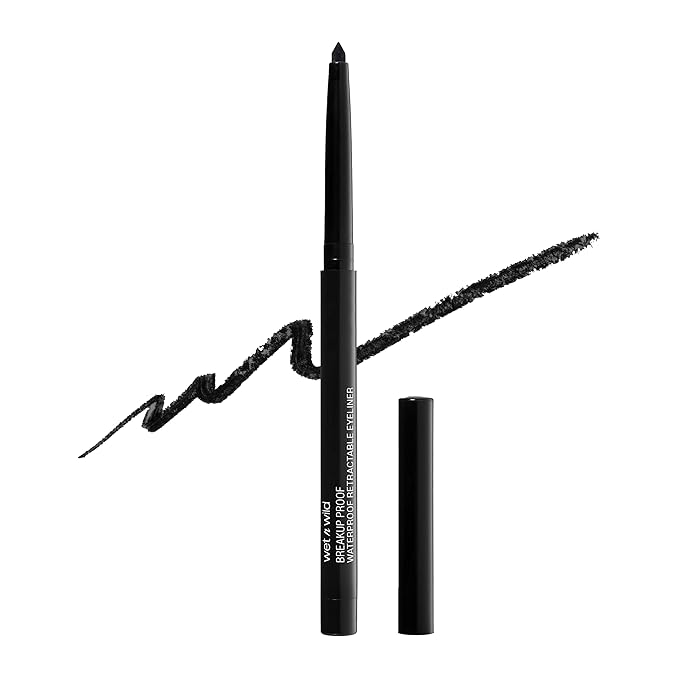wet n wild Mega Slicks Lip Gloss & Mega Last Breakup Proof Eyeliner, 16-Hour Wear