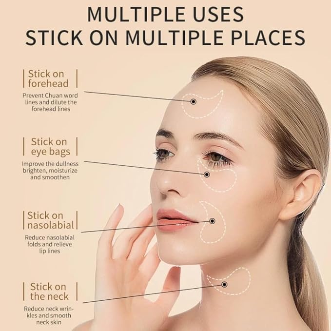 24K Collagen Eye Mask 60 Pcs Moisturzing Eye Pads for Puffy Eyes, Dark Circles, Under Eye Bags, Anti-Wrinkle, Moisturizing, Eye Skin Care Fast Absorption Eye Patches Gel for Women Man