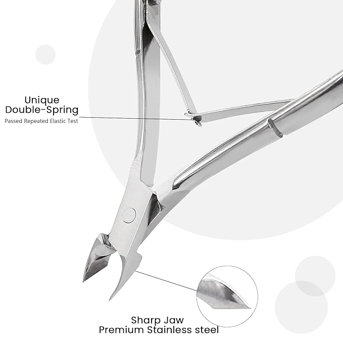 Cuticle trimmer cuticle nippers,professional stainless