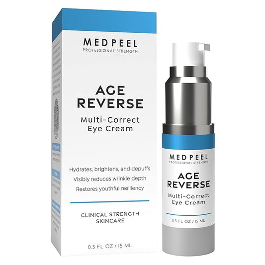 Medpeel Age-Reverse Multi-Correction Eye Cream, Plump, Moisturize and Hydrate Delicate Eye Skin, 0.5 fl oz