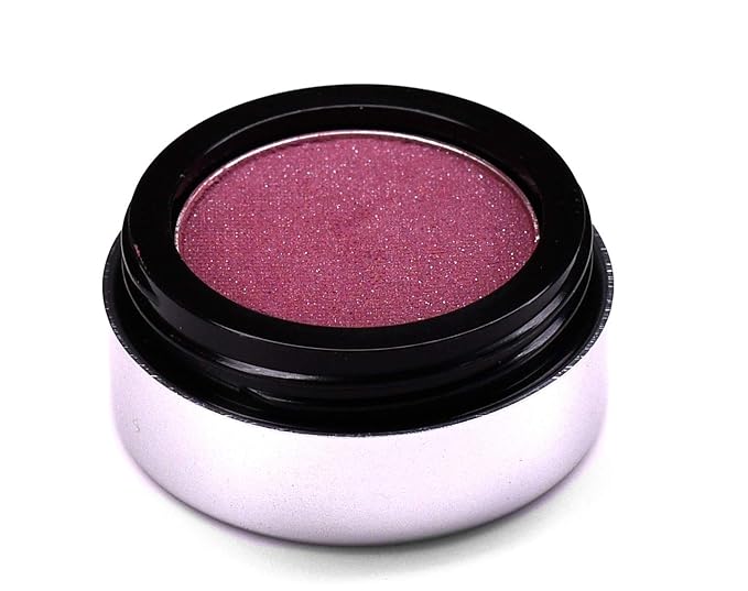 Midnight Plum Purple Red Lilac Shimmering Pressed Powder Single Vegan Eyeshadow; Talc, Paraben & Cruelty Free