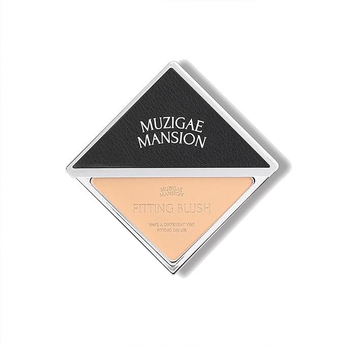MUZIGAE MANSION FITTING BLUSH Vegan Powder Lightweight, Smooth, Blendable, Face Enhancing Makeup Color (Find)