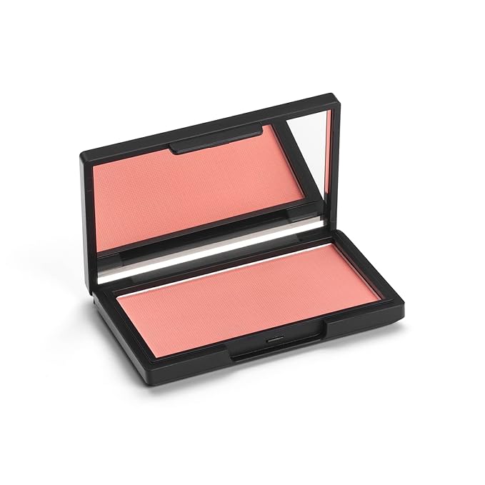 Makeup Powder Blusher - "Heart Throb" - 4g / 0.141oz - Pigmented, Buildable, Lightweight Powder Blush for a Radiant, Healthy, Natural Glow. Versatile Shades - Pink- Warm - Matte finish
