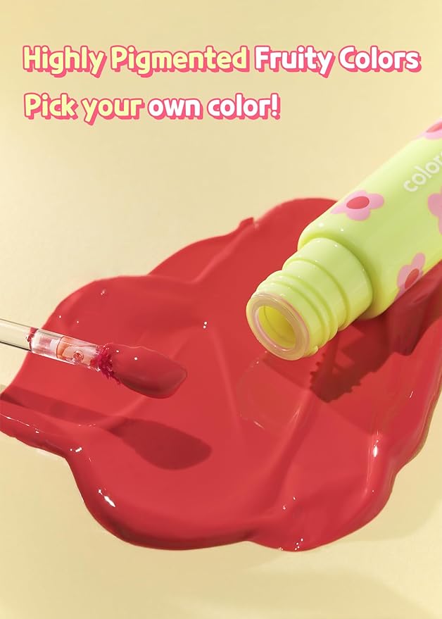 COLORGRAM Fruity Glass Tint 09 Heartful Mulberry | Lip 11 Oz