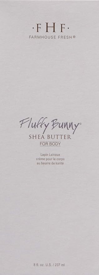 Farmhouse Fresh Rich Shea Butter Body Cream - Fluffy Bunny 8oz