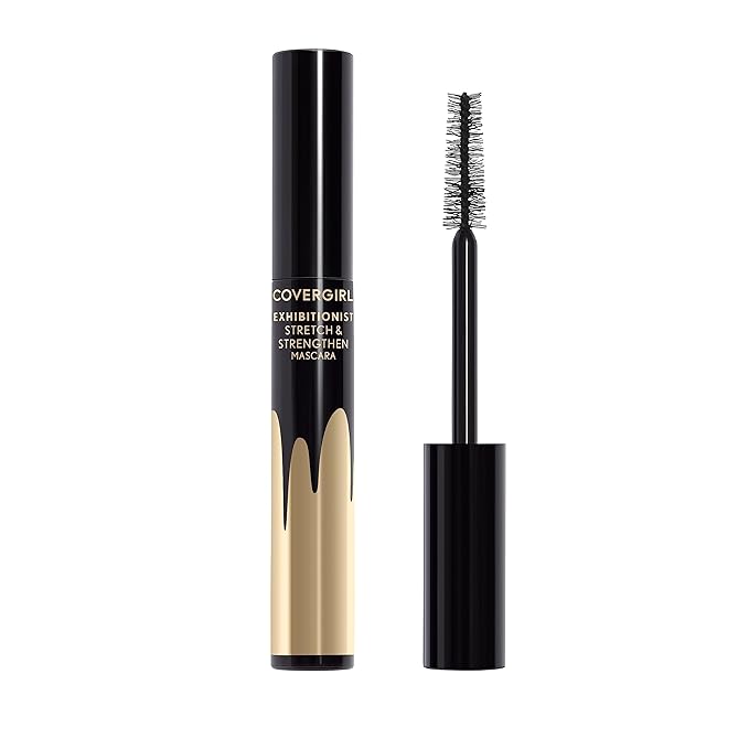 COVERGIRL Exhibitionist Stretch & Strengthen Water-Resistant Mascara, Very Black