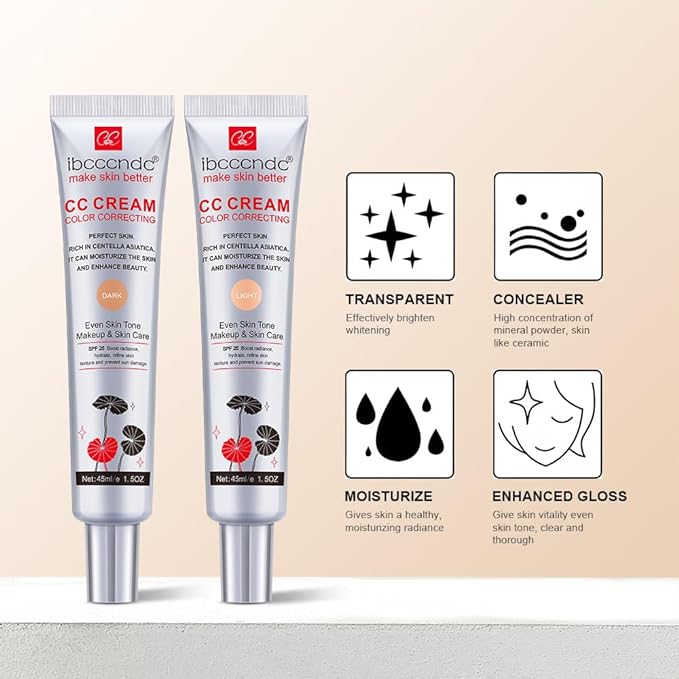 Color Correcting CC Cream with SPF 25, Coverage