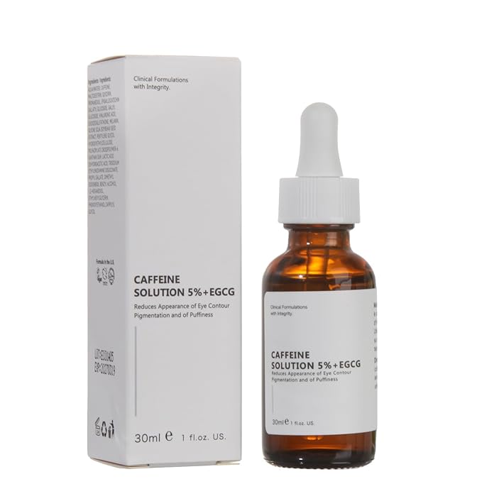 Caffeine solution 5% + egcg,