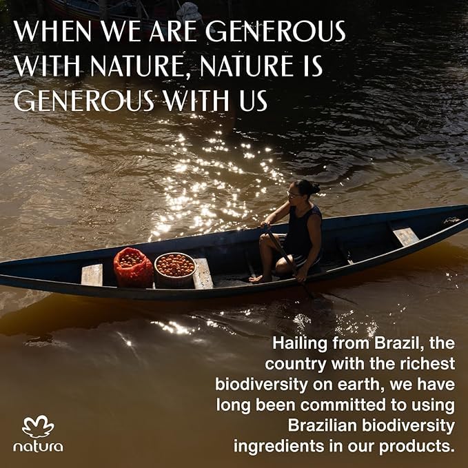 Natura - Ekos Hand Cream Quartet Variety Pack, 4 Creams - Passion Fruit, Brazil Nut (Castanha), Tukumã, Açaí Hand Cream - Vegan Skin Care - Brazilian Beauty Secrets - Travel Size - 1.41oz (40g)