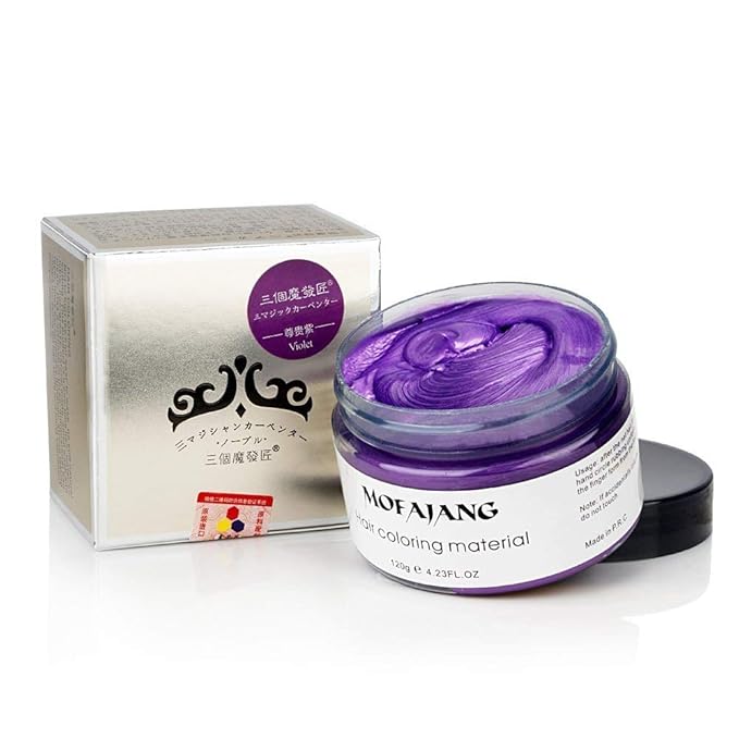 Natural Purple Hair Wax,EFLY 4.23