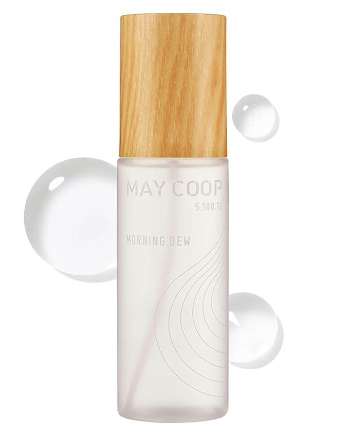 MAY COOP Raw Morning Dew Face Mist – Korean Hydrating Facial Spray with 87% Maple Water & Hyaluronic Acid - Refreshing & Lightweight Formula for Sensitive Skin, 2.71 fl.oz.