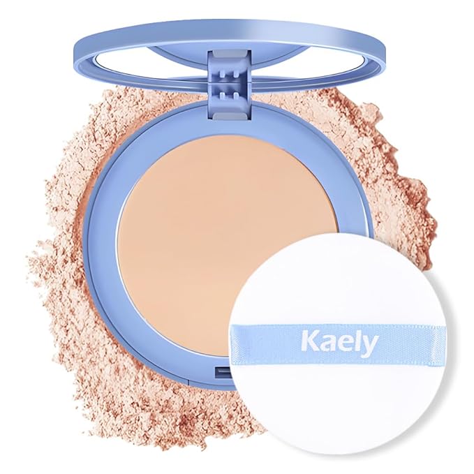 Oil Control Matte Perfection Face Pressed Powder, Matte Smooth Flawless Setting Powder Makeup, Polvo Compacto De Maquillaje, Waterproof Long Lasting, Cruelty Free, 0.35Oz(130 True Beige, 1)
