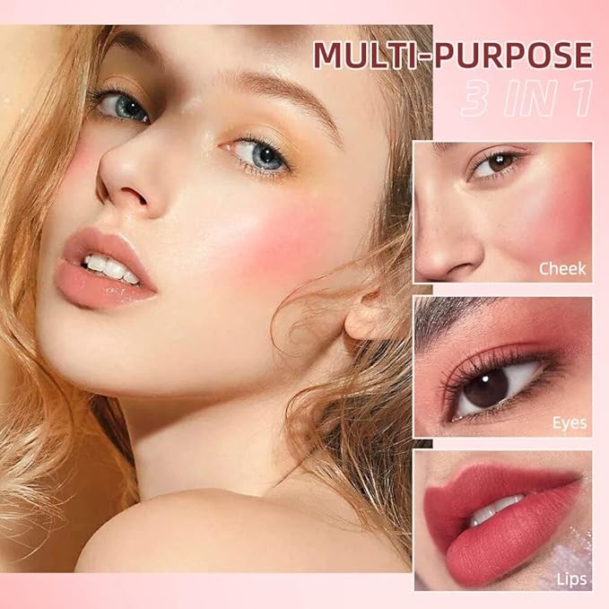 5Pcs Soft Liquid Blush Makeup, Beauty Blush Makeup for Cheek