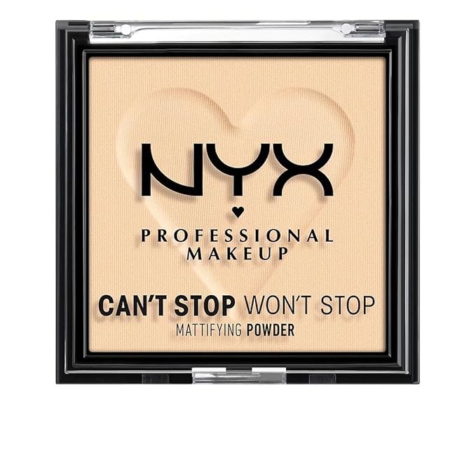 NYX PROFESSIONAL MAKEUP Can't Stop Won't Stop Mattifying Pressed Powder - Light
