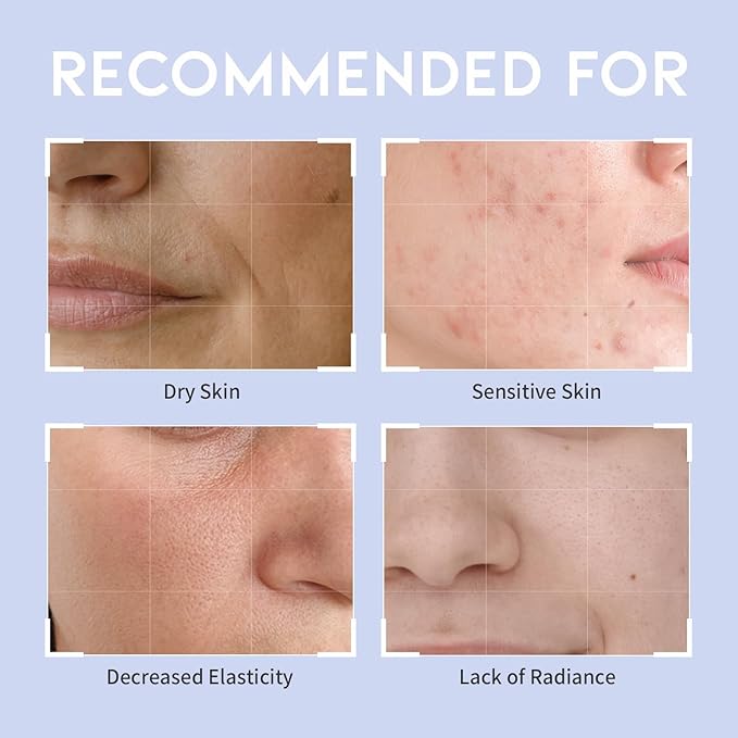 Collagen Hydrating Sheet Masks for Face Korean Anti Hazel 10EA