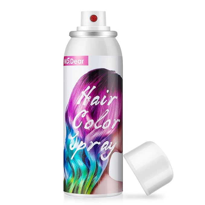 ONE-TIME USE Purple Hair Color