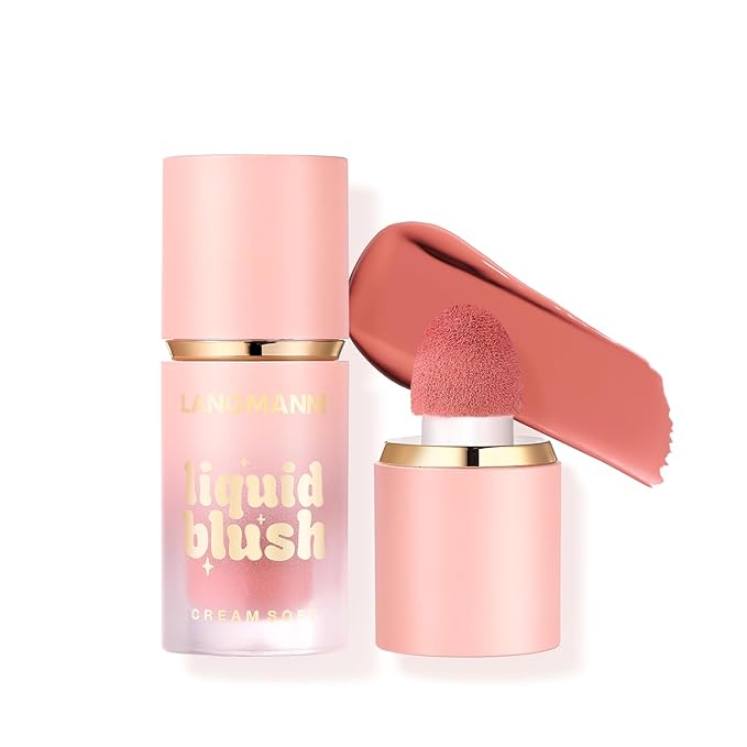 Jolilab Liquid Blush - High Pigment, Long - Lasting, Buildable Color for a Natural Glow（02#）